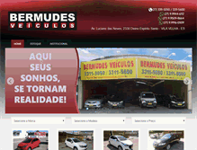 Tablet Screenshot of bermudesveiculos.com.br